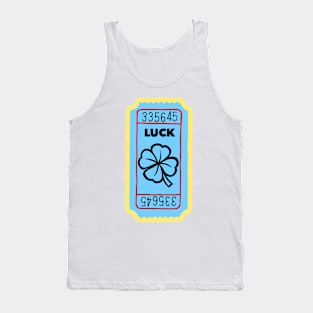 Luck Ticket Tank Top